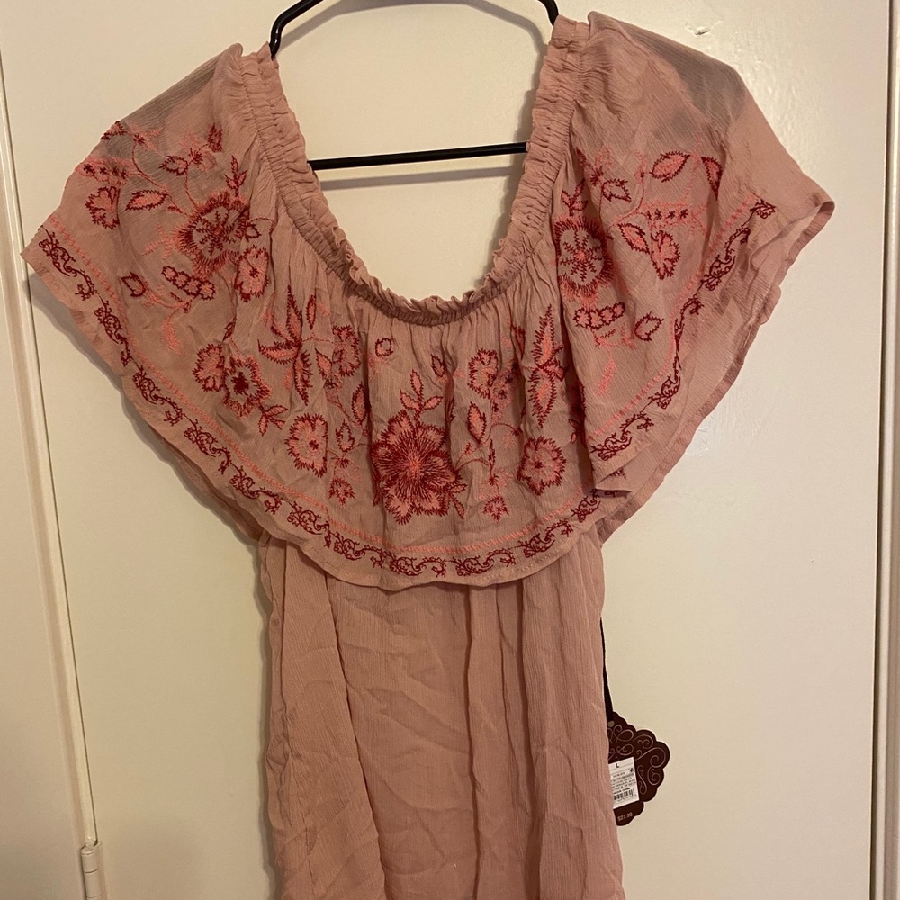 Off the shoulder blouse